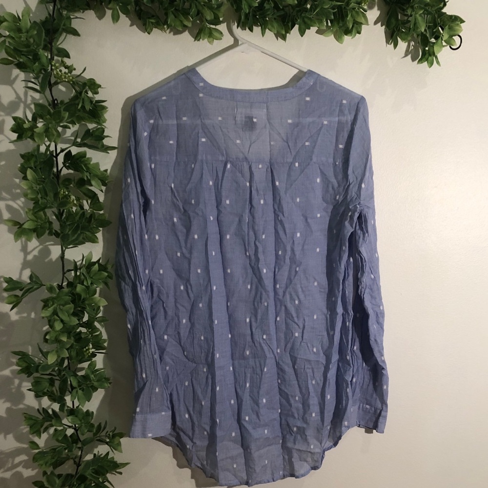 Airy Blue Tunic - Picture 3 of 4